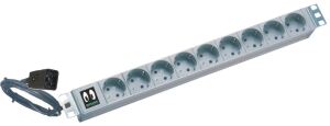 ONLINE USV-Systeme KG16A9SCH-RACK Spannungsschutz Grau 9 AC-Ausgänge 2 m