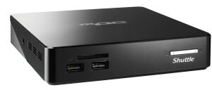 Shuttle XPC nano NS02EV2 PC/Workstation Rockchip RK3368 2 GB DDR3L-SDRAM 16 GB eMMC Android 8.1 Nettop Mini-PC Schwarz
