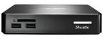 Shuttle XPC nano NS02EV2 PC/Workstation Rockchip RK3368 2 GB DDR3L-SDRAM 16 GB eMMC Android 8.1 Nettop Mini-PC Schwarz