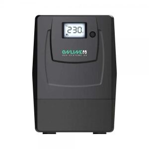 ONLINE USV-Systeme USV YUNTO Smile 600 Unterbrechungsfreie Stromversorgung (USV) Line-Interaktiv 0,6 kVA 360 W 2 AC-Ausgänge