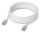 Ubiquiti UACC-Cable-Patch-EL-C6A-8M-W Netzwerkkabel Durchscheinend, Weiß Cat6a