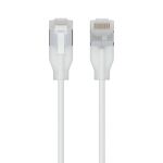 Ubiquiti UACC-Cable-Patch-EL-C6A-5M-W Netzwerkkabel Durchscheinend, Weiß Cat6a
