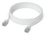 Ubiquiti UACC-Cable-Patch-EL-C6A-5M-W Netzwerkkabel Durchscheinend, Weiß Cat6a