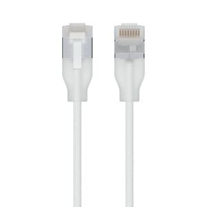 Ubiquiti UACC-Cable-Patch-EL-C6A-3M-W Netzwerkkabel Durchscheinend, Weiß Cat6a