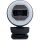 TERRA Webcam Halo mit LED-Lichtkranz (C1868pro) und Privatschieber Full-HD, Auto Focus, Stereo Mic, Privacy Slider