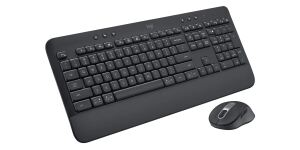 Logitech 920-011004 Tastatur Maus enthalten Büro Bluetooth QWERTY US International Graphit
