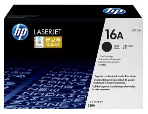 HP 16A Schwarz Original LaserJet Tonerkartusche