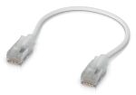 Ubiquiti UACC-Cable-Patch-EL-C6A-0.15M-W Netzwerkkabel...