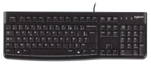 Logitech Keyboard K120 for Business Tastatur Universal USB AZERTY Französisch Schwarz