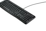 Logitech Keyboard K120 for Business Tastatur Universal USB AZERTY Französisch Schwarz