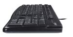 Logitech Keyboard K120 for Business Tastatur Universal USB AZERTY Französisch Schwarz