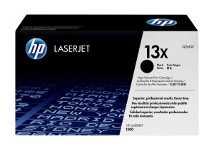 HP 13X Schwarz Original LaserJet Tonerkartusche mit hoher Reichweite