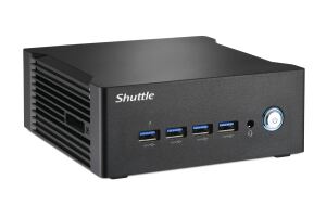 Shuttle Nano PC NA10H7, AMD Ryzen™ 7-8845HS APU, Radeon780M , 2xHDMI, 2xUSB-C 4.0(DP), 2x2.5Gbit LAN, inkl. VESA 24/7 Dauerbetrieb, inkl. VESA