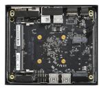Shuttle Nano PC NE10N, Intel N 100, 1x HDMI, 1x DP, 6x USB, 1x LAN, VESA, lüfterlos, 24/7 Dauerbetrieb