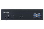 Shuttle XPC slim Barebone DL40N, Intel N150, 1x DDR5, 2x LAN (2x 2.5Gbit), 2xCOM,1xHDMI,1xDP, 1x VGA, lüfterlos, 24/7 Dauerbetrieb