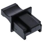 InLine Staubschutz, für RJ45 Buchse, schwarz