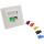 InLine Staubschutz, für RJ45 Buchse, schwarz