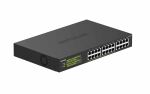 NETGEAR GS324P Unmanaged Gigabit Ethernet (10/100/1000) Power over Ethernet (PoE) 1U Schwarz