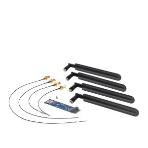 Shuttle WWN04 LTE (4G/5G) M.2 2280 Erweiterungkit inkl. Antennen für DS50U series and All In One PC X50V9 series