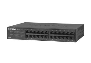 NETGEAR GS324 Unmanaged Gigabit Ethernet (10/100/1000) Schwarz