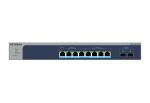 NETGEAR MS510TXUP Managed L2+ 10G Ethernet (100/1000/10000) Power over Ethernet (PoE) Grau