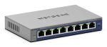 NETGEAR GS108Ev4 Unmanaged L2/L3 Gigabit Ethernet (10/100/1000) Grau