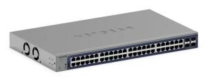 NETGEAR GS752TX Managed Gigabit Ethernet (10/100/1000) 1U Grau