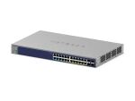 NETGEAR GS728TXUP Managed Gigabit Ethernet (10/100/1000) Power over Ethernet (PoE) 1U Grau