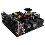 Netzteil ATX 3.1 LC-Power 1200W/135mm 80+ Platinum Full Modular, Retail, 130mm Lüfter