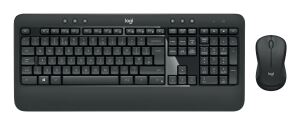 Logitech 920-008677 Tastatur Maus enthalten Universal RF Wireless QWERTZ Schweiz Schwarz