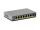 NETGEAR GS108EPP Unmanaged Gigabit Ethernet (10/100/1000) Power over Ethernet (PoE) Desktop-/Wandmontage Grau