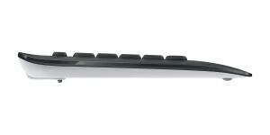 Logitech 920-008676 Tastatur Maus enthalten Universal RF Wireless AZERTY Französisch Schwarz