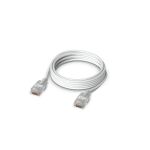 Ubiquiti UACC-Cable-Patch-EL-2M-W Netzwerkkabel Durchscheinend, Weiß Cat6