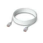 Ubiquiti UACC-Cable-Patch-EL-8M-W Netzwerkkabel Durchscheinend, Weiß Cat6