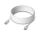 Ubiquiti UACC-Cable-Patch-EL-15M-W Netzwerkkabel Durchscheinend, Weiß Cat6