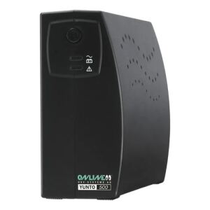 ONLINE USV-Systeme YUNTO 500 Unterbrechungsfreie Stromversorgung (USV) Line-Interaktiv 0,5 kVA 300 W 3 AC-Ausgänge