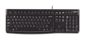 Logitech Keyboard K120 for Business Tastatur Universal USB QWERTY Englisch Schwarz