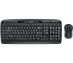 Logitech Wireless Combo MK330 Tastatur Maus enthalten Haus USB QWERTY UK Englisch Schwarz