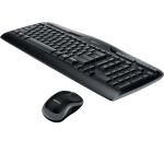 Logitech Wireless Combo MK330 Tastatur Maus enthalten Haus USB QWERTY UK Englisch Schwarz