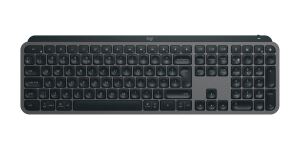 Logitech Master MX Keys Combo for Bussiness Tastatur Maus enthalten Büro RF Wireless + Bluetooth QWERTY US International Graphit