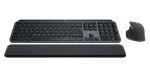Logitech Master MX Keys Combo for Bussiness Tastatur Maus enthalten Büro RF Wireless + Bluetooth QWERTY US International Graphit