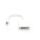 PNY Zubehör: Kabelpeitsche mDP =>DVI-D (Single-Link) white