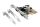 IO Exsys PCIe 2x Seriell DB9 (EX-44082) LP+++ inkl. Low-Profile Slotblech