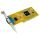 IO Sunix PCI 1x Seriell Low-Profile (5027AL) ! Reine Low-Profile Karte / Low profile only!