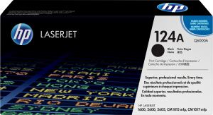 HP 124A Schwarz Original LaserJet Tonerkartusche