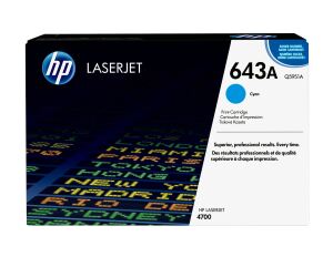 HP 643A Cyan Original LaserJet Tonerkartusche
