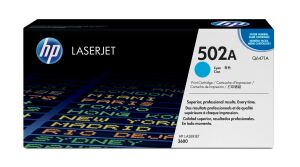 HP 502A Cyan Original LaserJet Tonerkartusche
