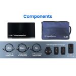 EKLEER 16" Portable LCD Display USB Type-C ink. Travel Pouch