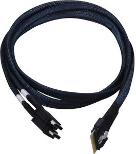 Microchip Technology 2304800-R Serial Attached SCSI (SAS)-Kabel 0,8 m Schwarz