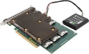 Microchip Technology SmartRAID 3258Up-32i/e RAID-Controller PCI Express x16 4.0 24 Gbit/s
